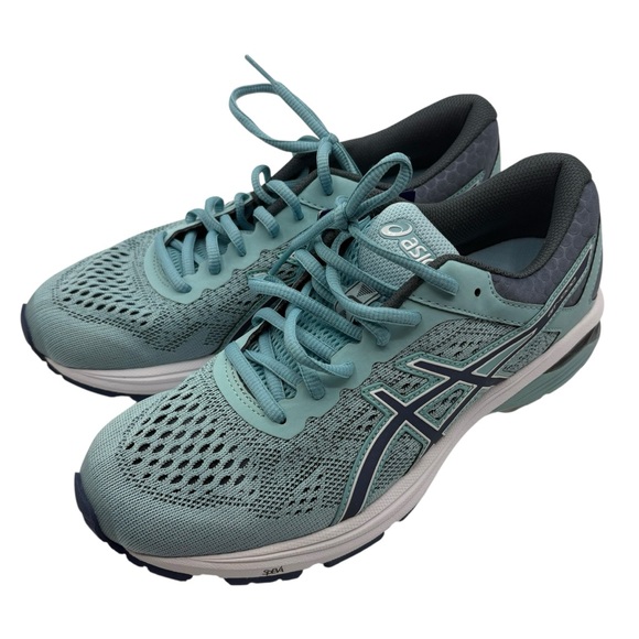 ASICS GT-1000 6 Women’s Running Shoes 9.5 Porcelain Blue White New With Box - Picture 1 of 12